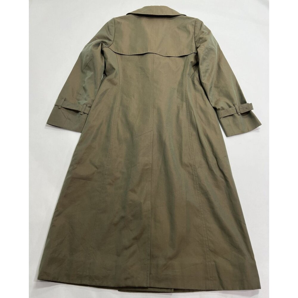 Burberry Burberrys Vintage Trench Coat in Khaki Green - Picture 5 of 5